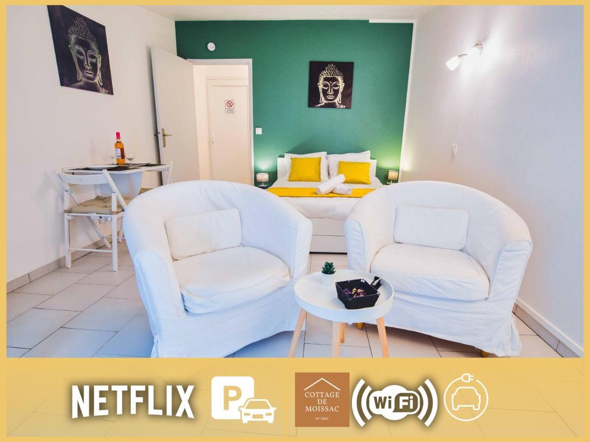 Apt T1 Cosy Et Ambiance Zen "Cottage De Moissac" Εξωτερικό φωτογραφία